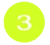 3 icon green