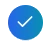 Blue check mark